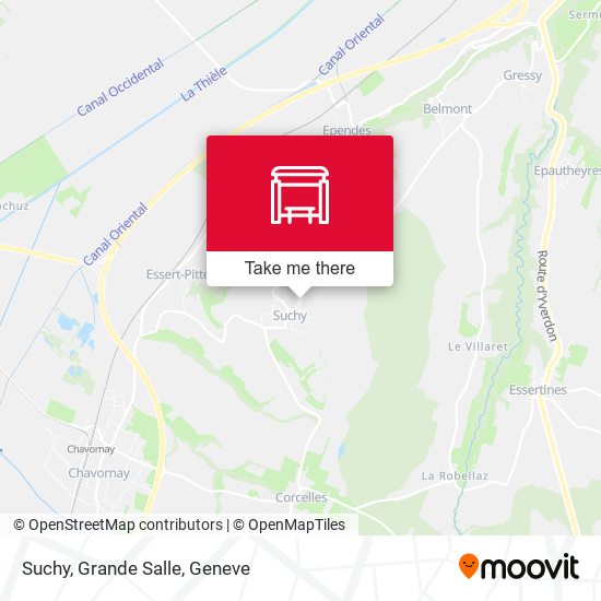 Suchy, Grande Salle map