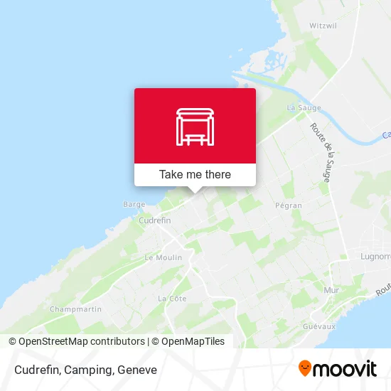 Cudrefin, Camping map