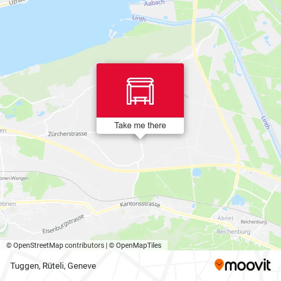 Tuggen, Rüteli map