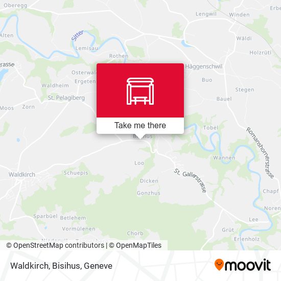 Waldkirch, Bisihus map