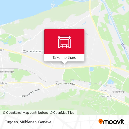 Tuggen, Mühlenen map