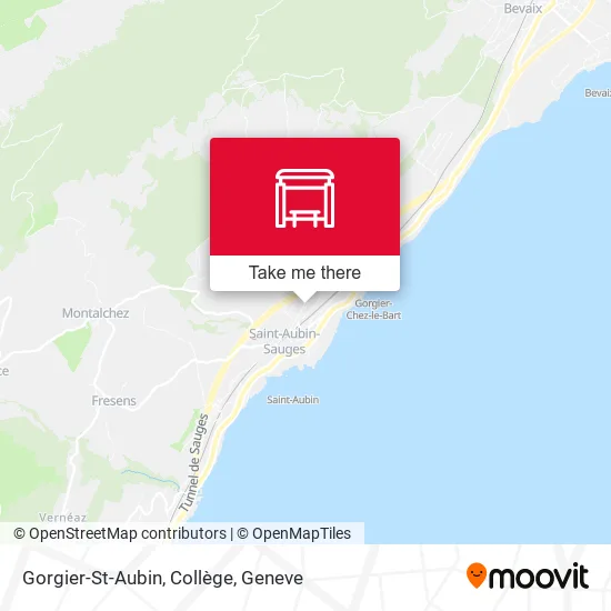Gorgier-St-Aubin, Collège map