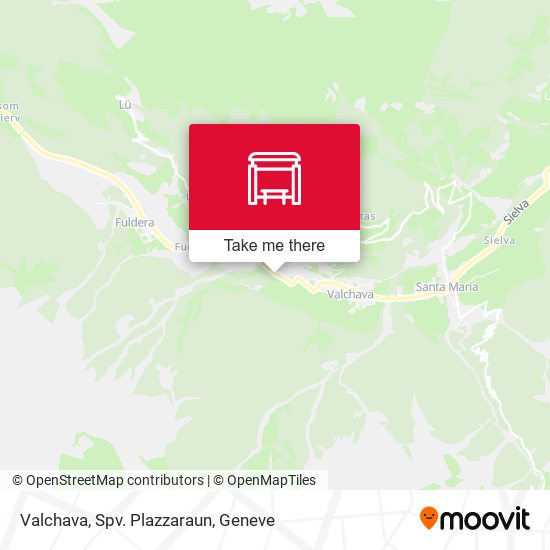 Valchava, Spv. Plazzaraun map