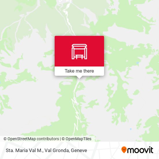 Sta. Maria Val M., Val Gronda map