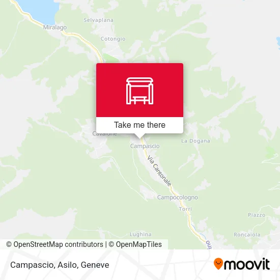 Campascio, Asilo map