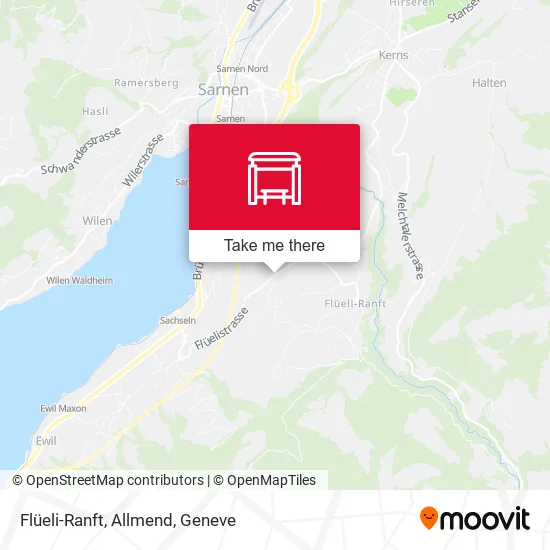 Flüeli-Ranft, Allmend map