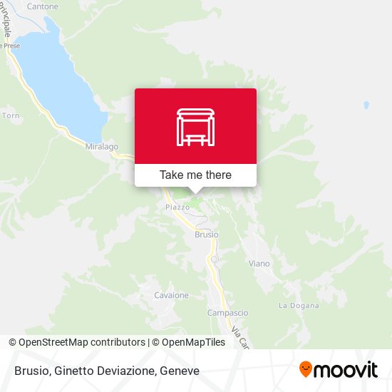 Brusio, Ginetto Deviazione map