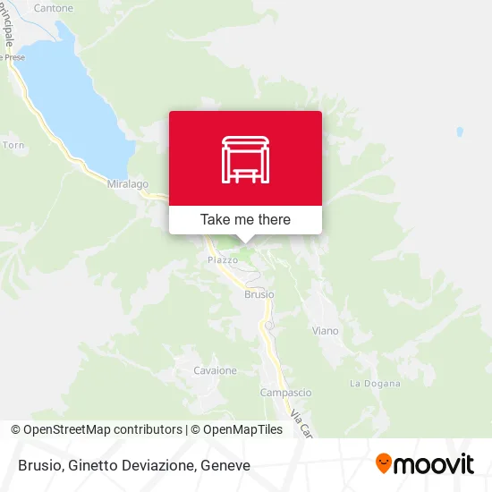 Brusio, Ginetto Deviazione map