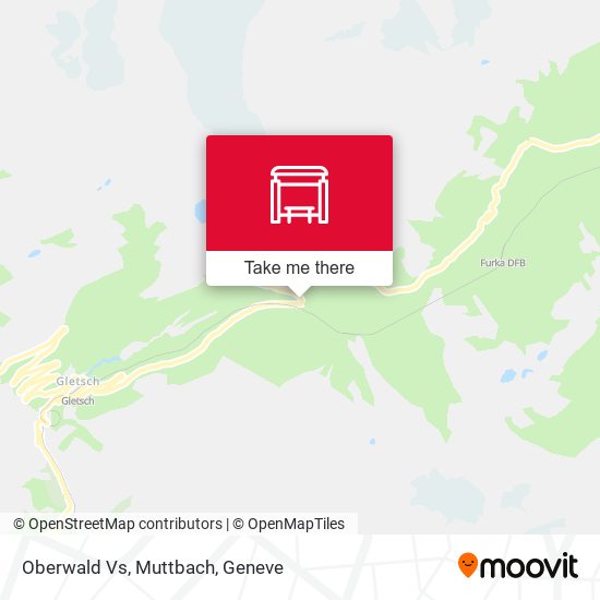 Oberwald Vs, Muttbach map
