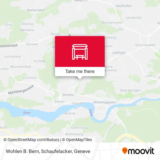 Wohlen B. Bern, Schaufelacker map