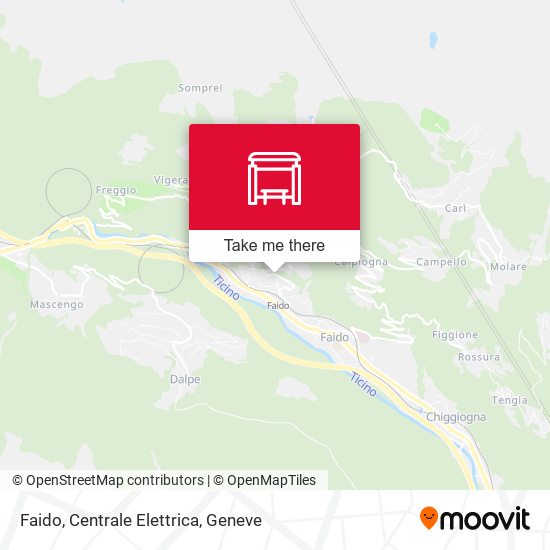 Faido, Centrale Elettrica map