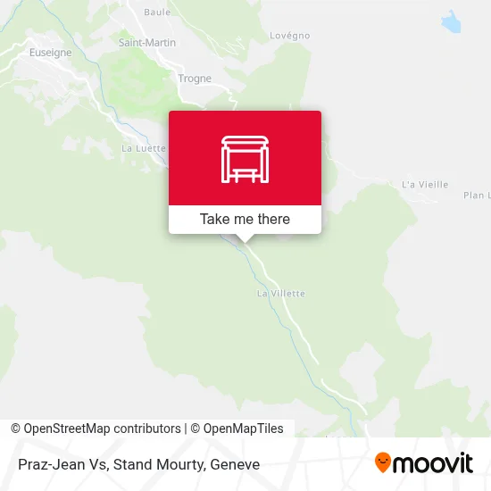 Praz-Jean Vs, Stand Mourty map