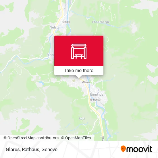 Glarus, Rathaus map
