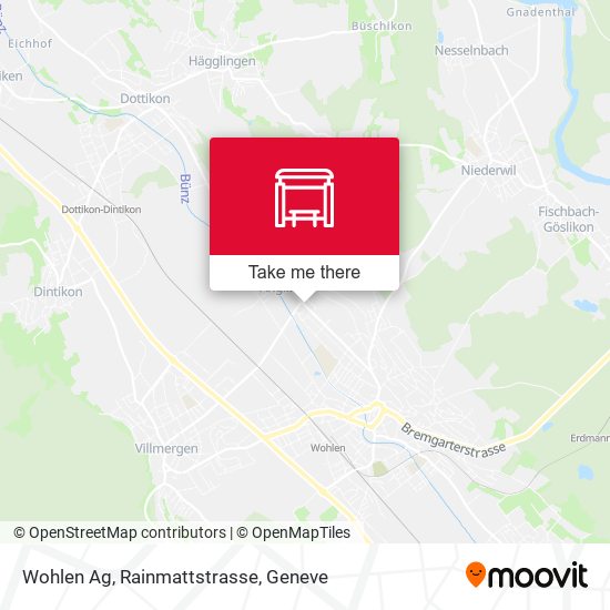 Wohlen Ag, Rainmattstrasse map