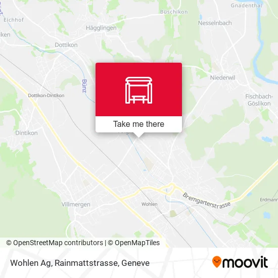 Wohlen Ag, Rainmattstrasse map