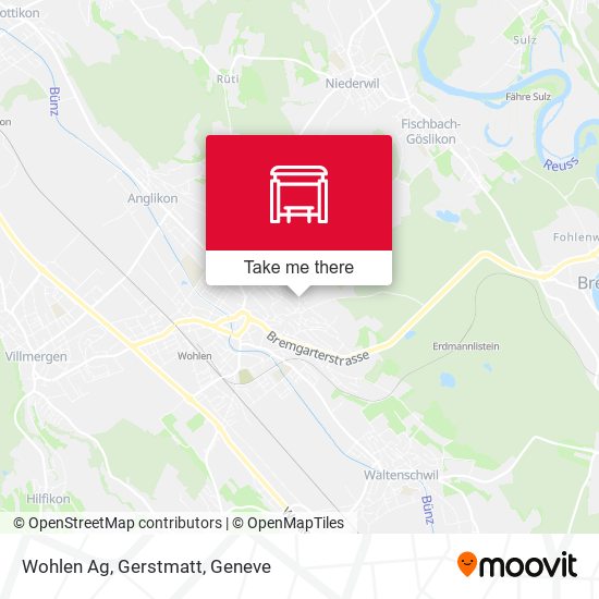 Wohlen Ag, Gerstmatt map