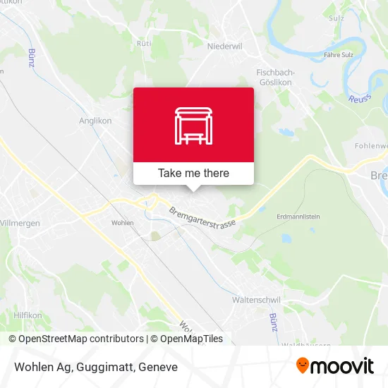 Wohlen Ag, Guggimatt map