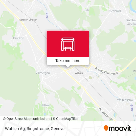 Wohlen Ag, Ringstrasse map