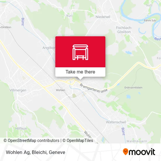 Wohlen Ag, Bleichi map