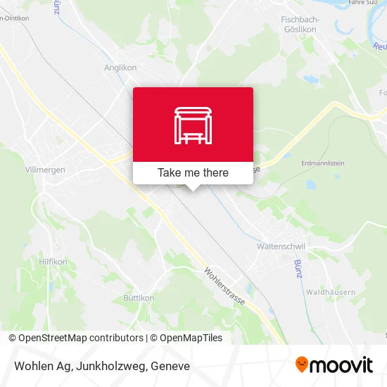 Wohlen Ag, Junkholzweg map