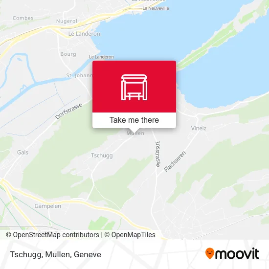 Tschugg, Mullen map