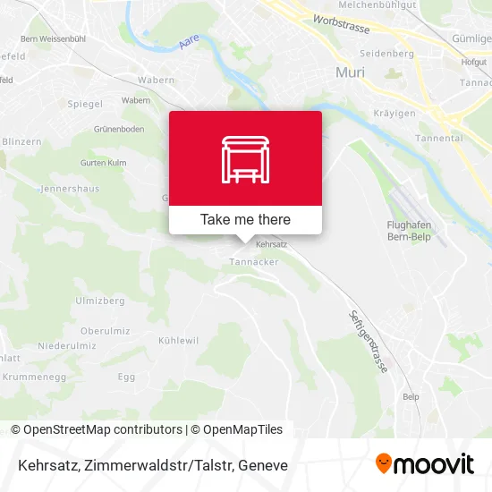 Kehrsatz, Zimmerwaldstr/Talstr map