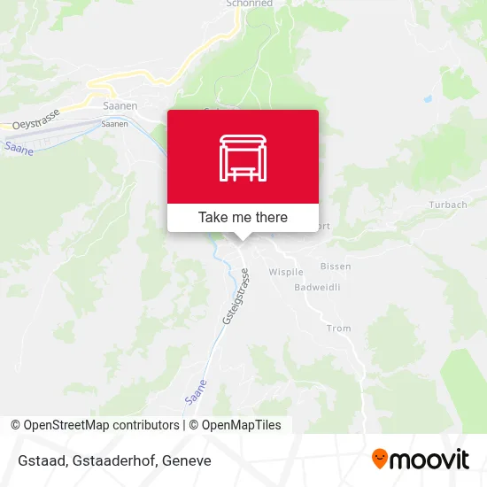 Gstaad, Gstaaderhof map