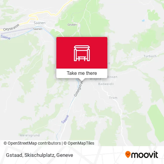 Gstaad, Skischulplatz map
