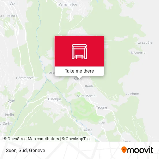 Suen, Sud map