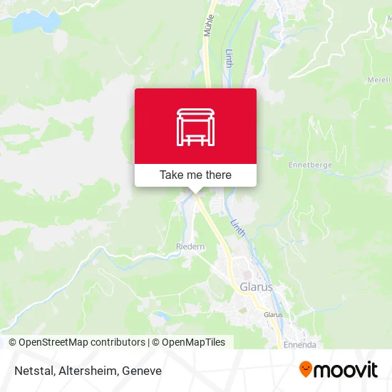 Netstal, Altersheim map