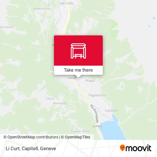 Li Curt, Capitell map