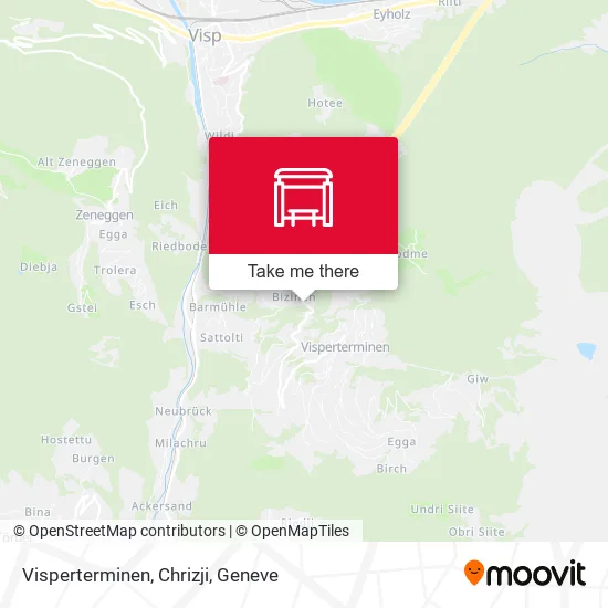 Visperterminen, Chrizji map