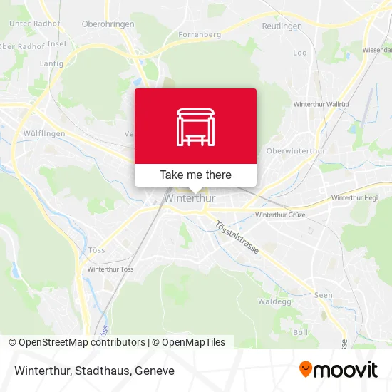 Winterthur, Stadthaus map