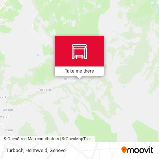 Turbach, Heimweid map