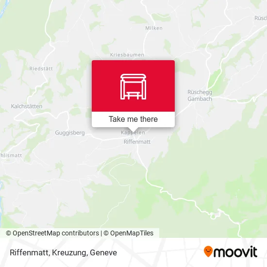 Riffenmatt, Kreuzung map