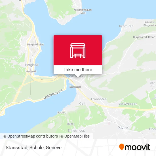 Stansstad, Schule map