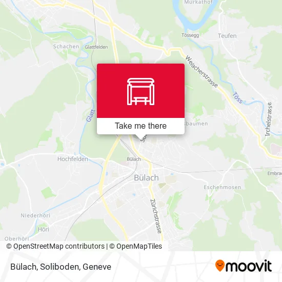 Bülach, Soliboden map