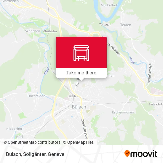 Bülach, Soligänter map