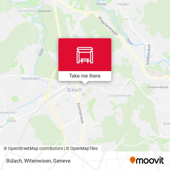 Bülach, Witenwisen map