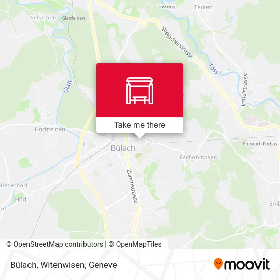 Bülach, Witenwisen map