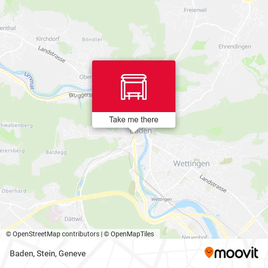 Baden, Stein map