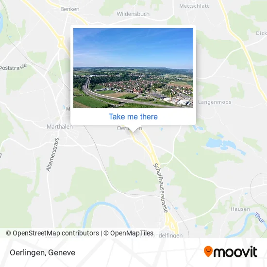 Oerlingen map