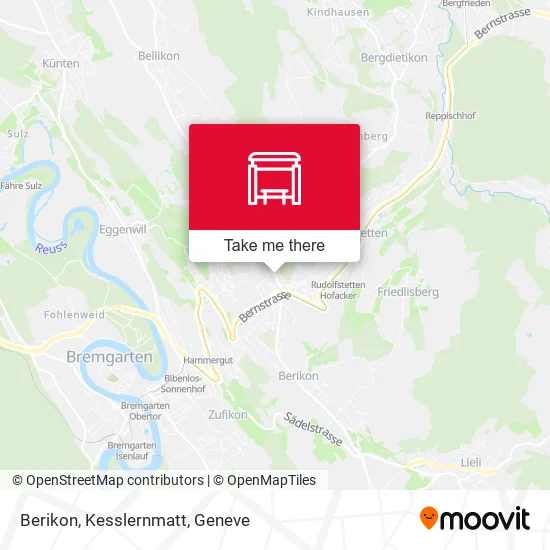 Berikon, Kesslernmatt map