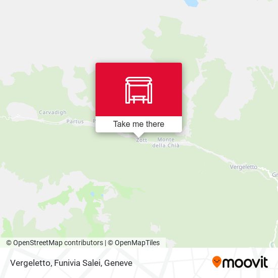 Vergeletto, Funivia Salei map