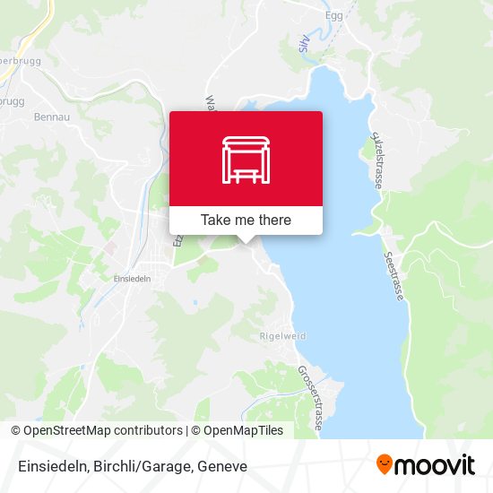 Einsiedeln, Birchli/Garage map