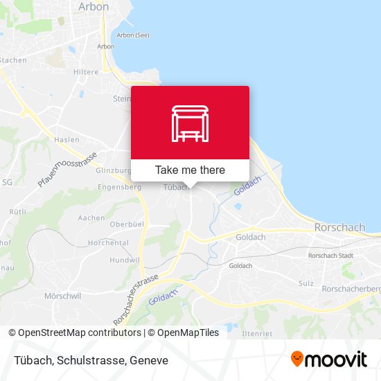 Tübach, Schulstrasse map