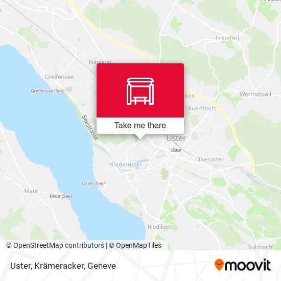 Uster, Krämeracker map