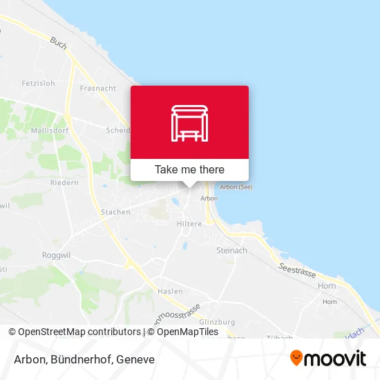 Arbon, Bündnerhof map