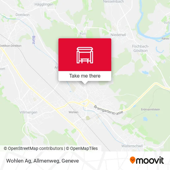 Wohlen Ag, Allmenweg map