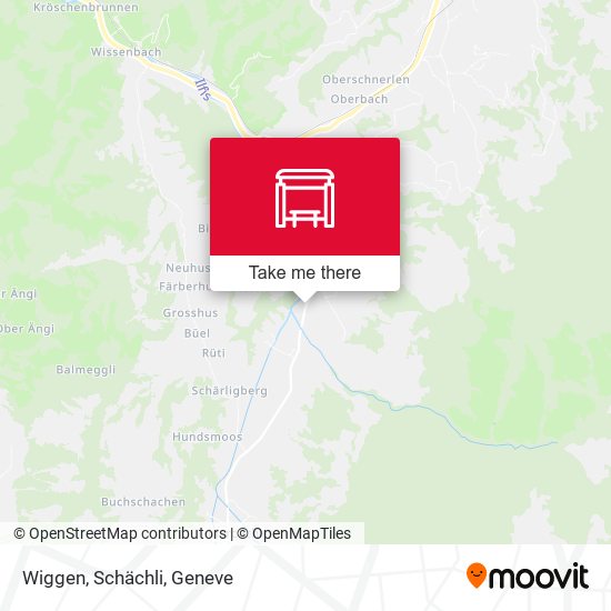 Wiggen, Schächli map